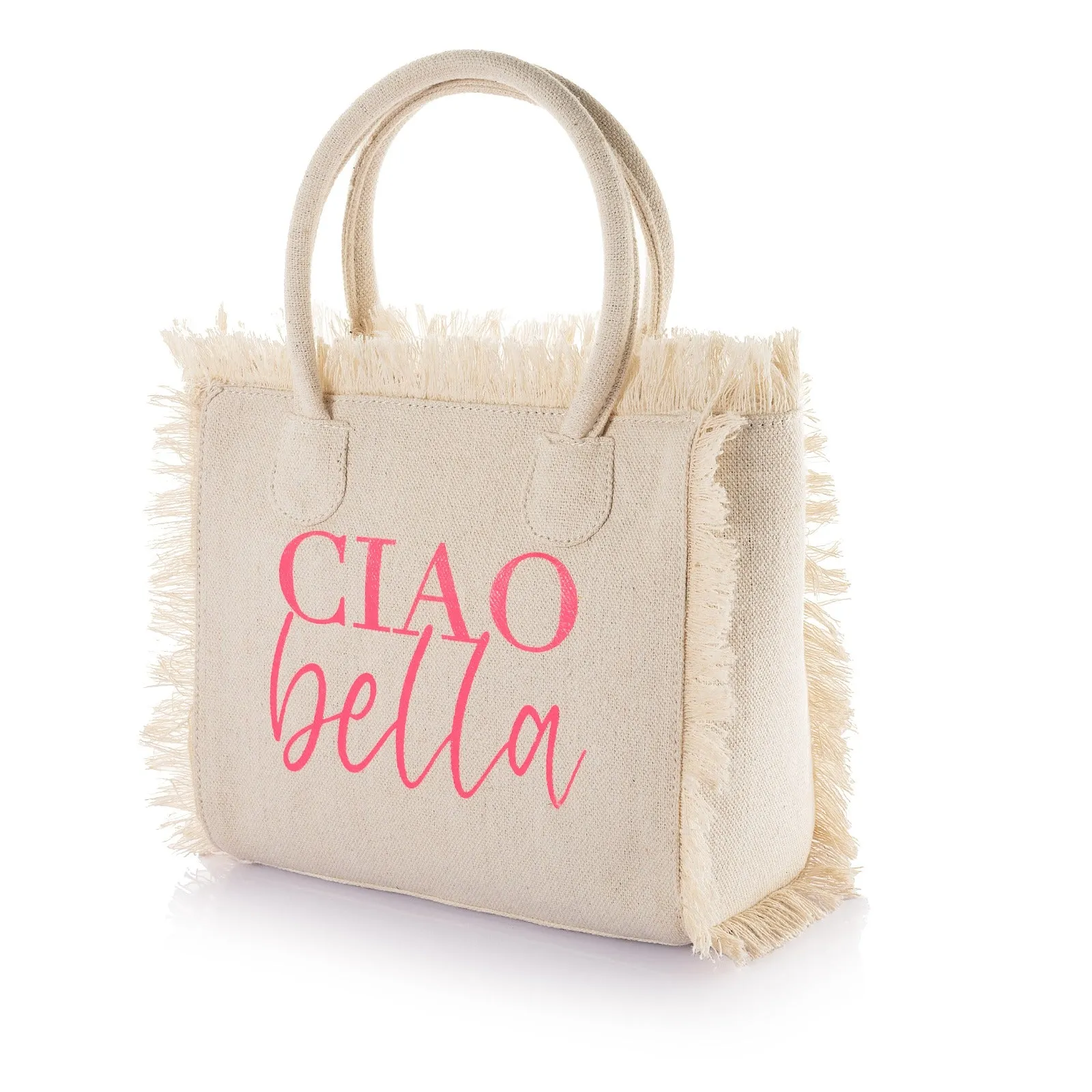 Ciao Bella Beach Bag With Long Handle