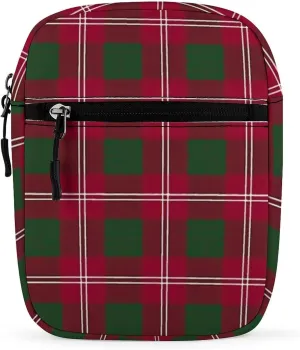 Clan Crawford Tartan Detachable Shoulder Strap Small Shoulder Bag Unisex
