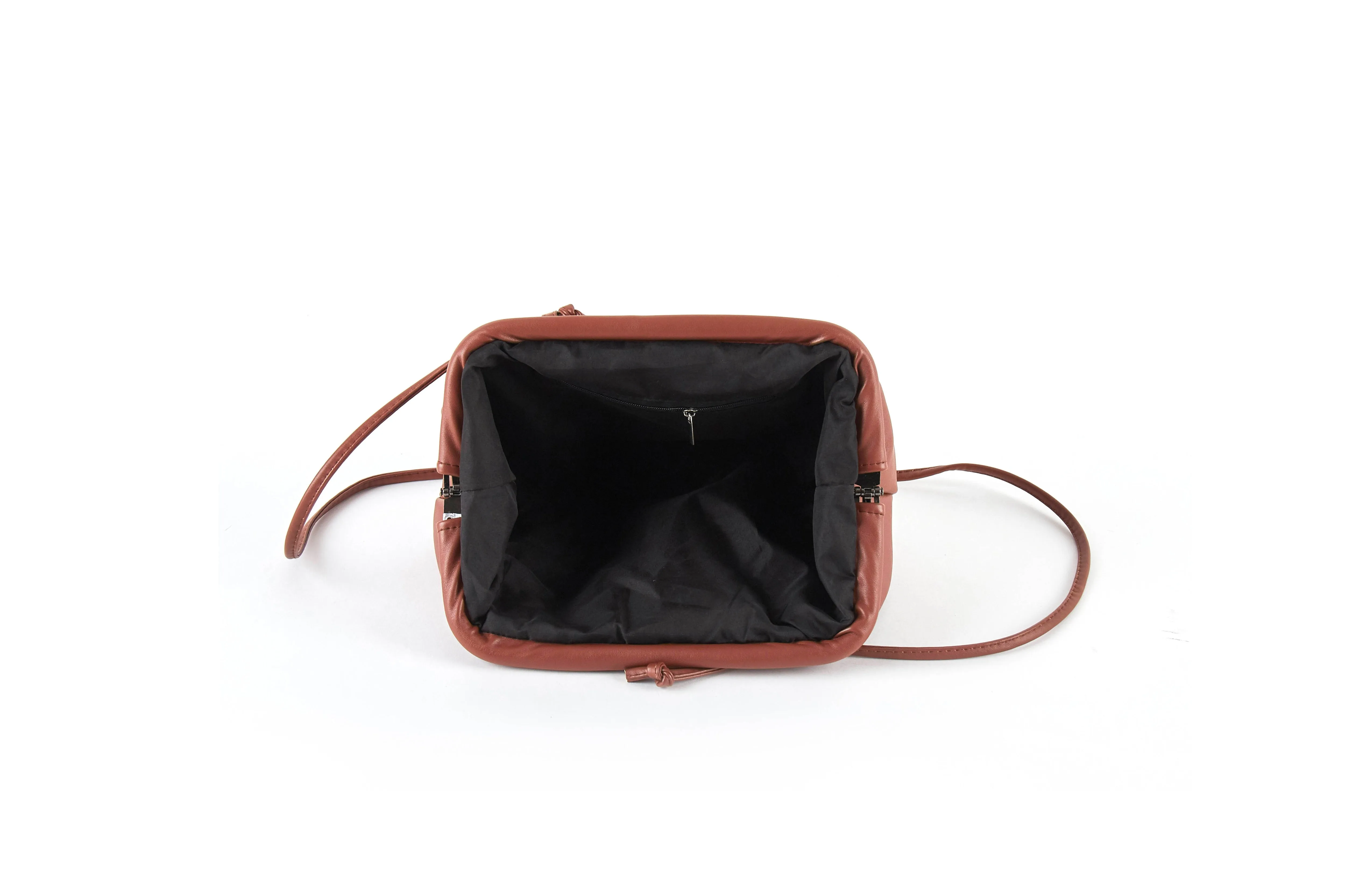 Cloud wrapped Soft Leather Madame Small Bag Single Shoulder Slant Dumpling Bag Handbag Day bags