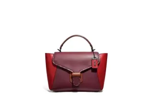 COACH COURIER CARRYALL CALFSKIN LEATHER BAG