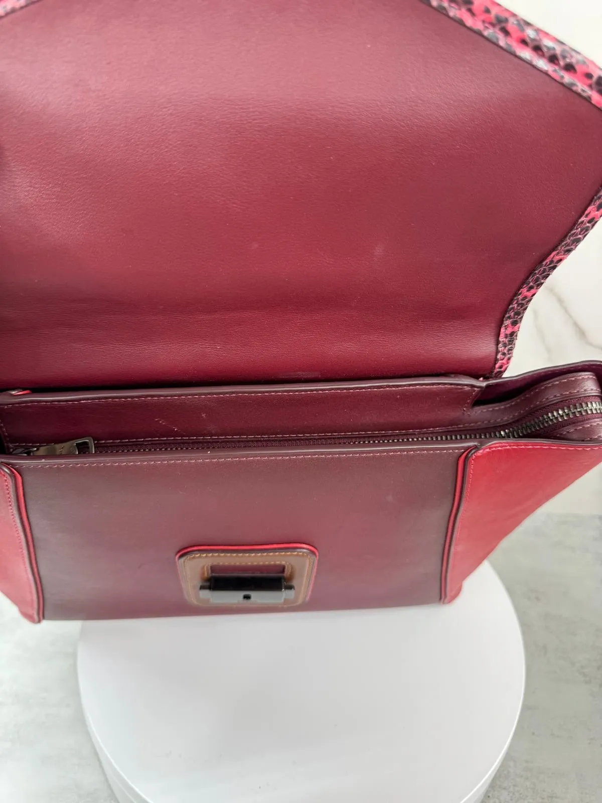 COACH COURIER CARRYALL CALFSKIN LEATHER BAG