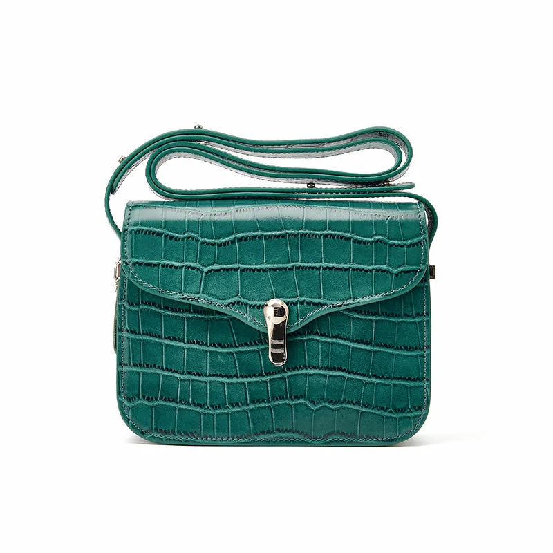 Cow Leather Shoulder Handbag for Women