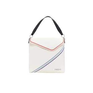 Cream Polyethylene Backpack