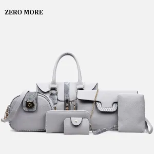 Crossbody Bags Messenger Rich variety Holder Sets Designer Time-sensitive Lady's Women Hand Bags Bag Card Handbags Wallet Purse Shoulder Luxury 6Pcs Women's