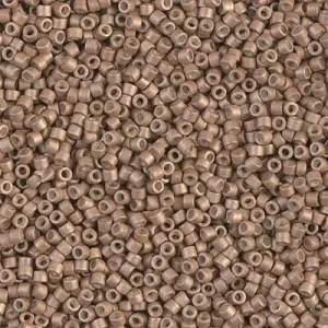DB 1162, Galvanized, Matte Champagne - Miyuki Delica Beads - Size 11 - 5 grams - Japanese Cylinder Seed Beads - Retail & Wholesale