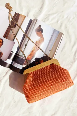 Dixie Clutch Bag - Orange