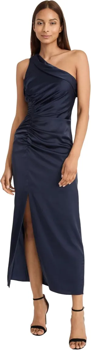 Donna Morgan One-Shoulder Evening Gown, Wedding Guest, Going Cocktail Dresses for Women