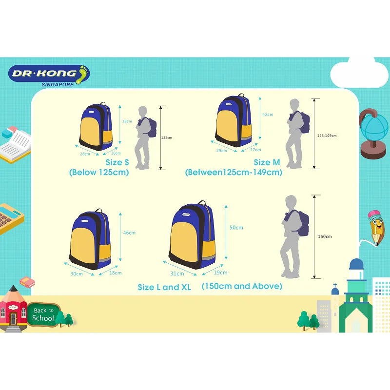 DR.KONG BACKPACKS L SIZE DK-N010-MUT(RP : $119.90)