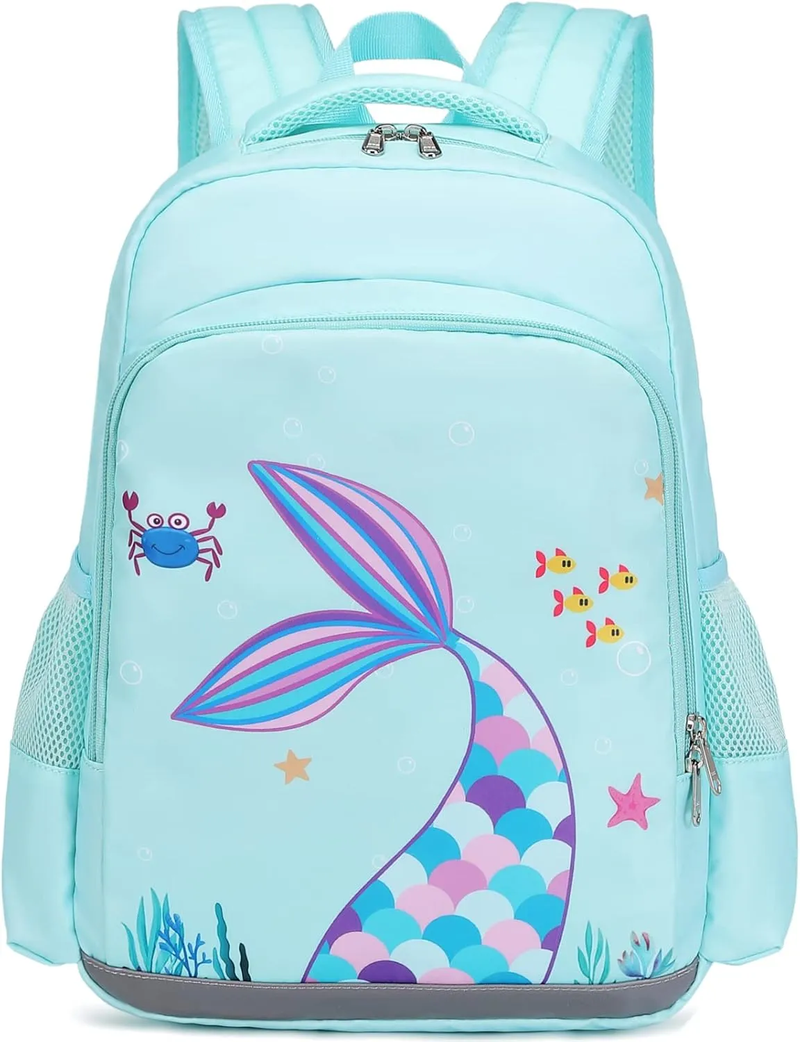 DSIUE Kids Backpack for Girls Mermaid Backpacks with Lunch Box Girls Backpack Set for Preschool Kindergarten Bookbag
