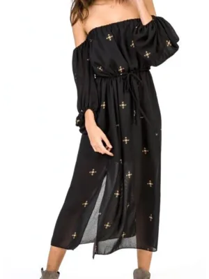 Dubois Off Shoulder Midi Dress