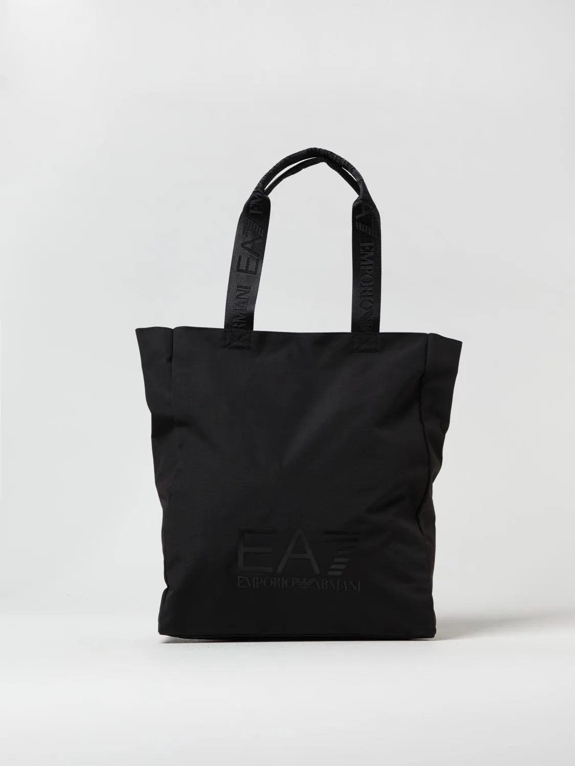Ea7 Tote Bags Woman Beige