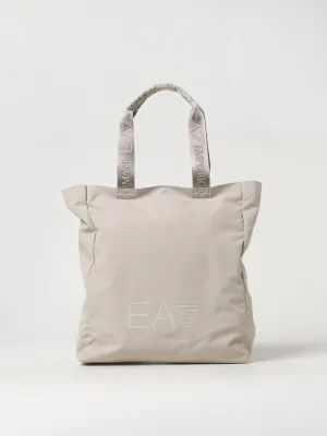 Ea7 Tote Bags Woman Beige