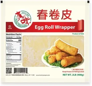 Egg Roll Wrappers 春卷皮 5 LB x 2 packs