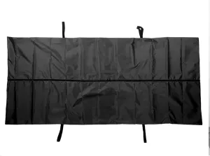 Emergency Cadaver Body Bag, 210D Leakage Proof Dead Body Bags for Funeral Hospital Transportation (Black) (150 * 60CM)