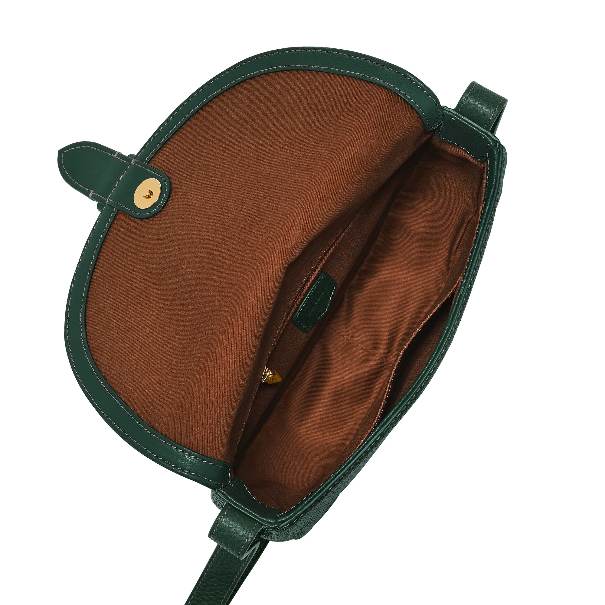 Everleigh Leather Large Flap Crossbody Bag