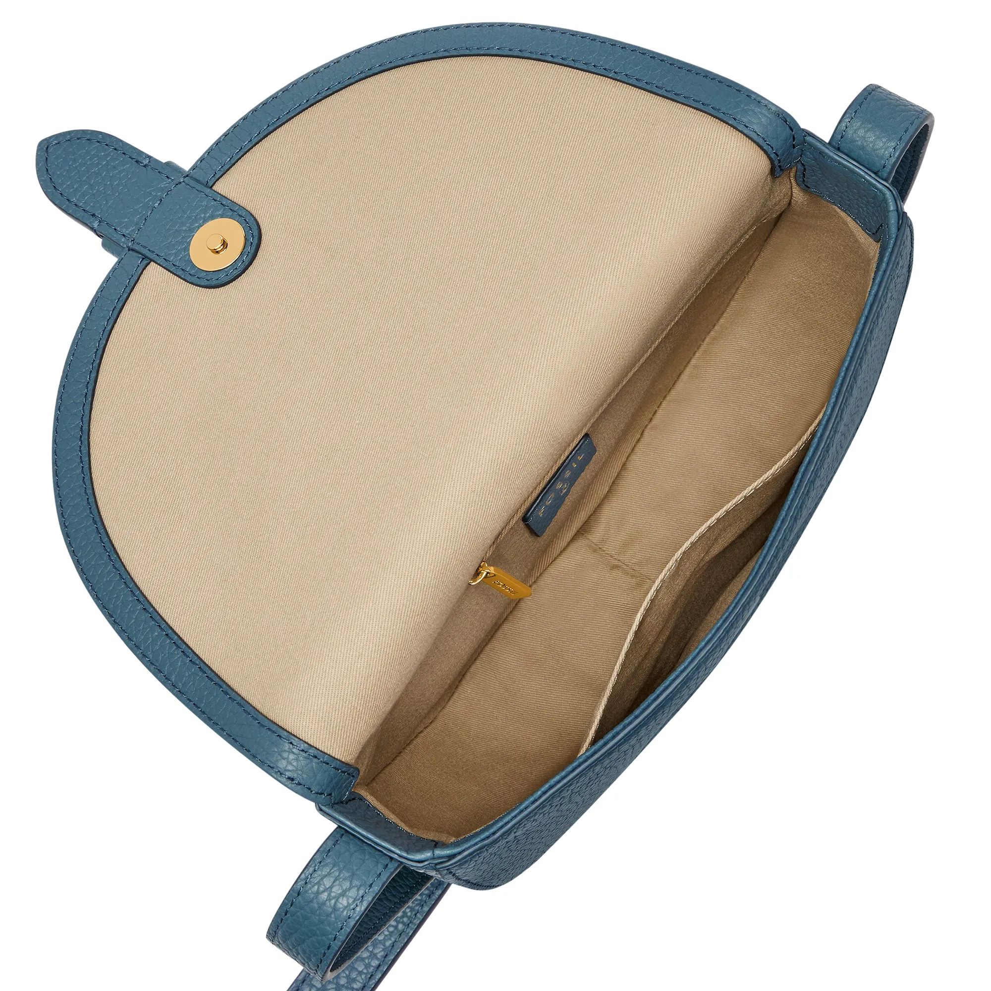 Everleigh Leather Large Flap Crossbody Bag