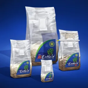 ExHale Homegrown CO2 XL - CO2 Bag for Indoor Grow Rooms & Tents - CO2 for Grow Tents - Foliage Mushroom Bag - 11 lbs.