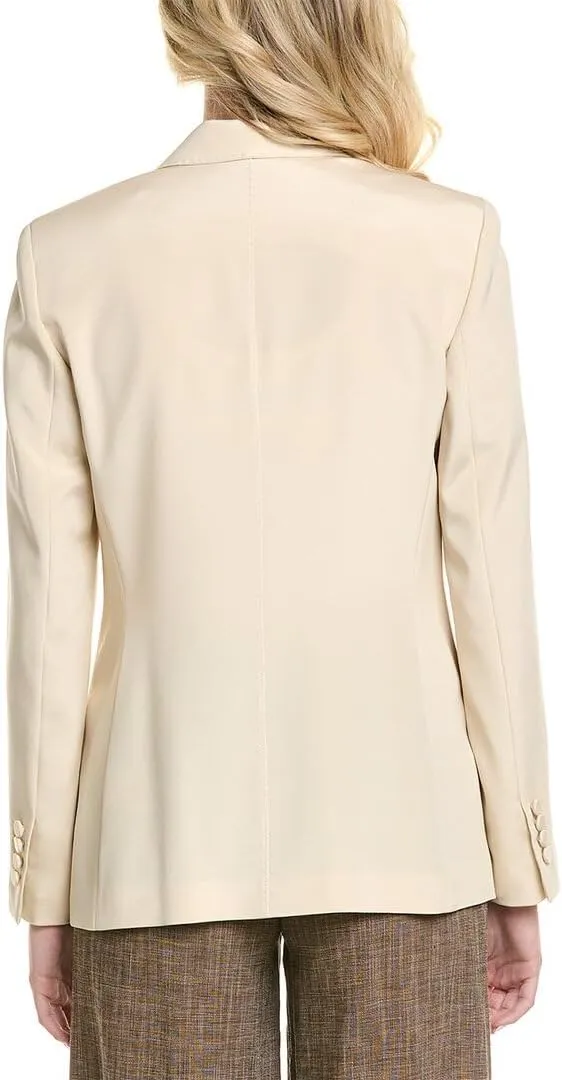 Fae Cutaway Silk-Blend Blazer