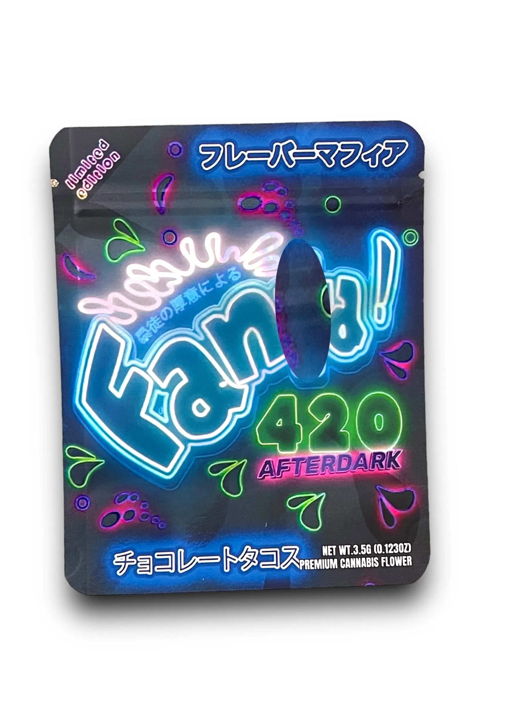 Fan-nta 420 Afterdark Mylar Bag 3.5 Grams