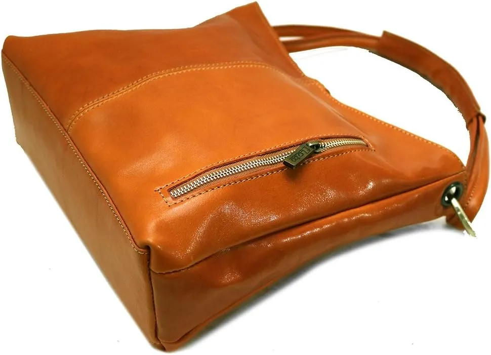 Floto Tavoli Leather Shoulder Bag Women's Handbag with Crossbody Strap