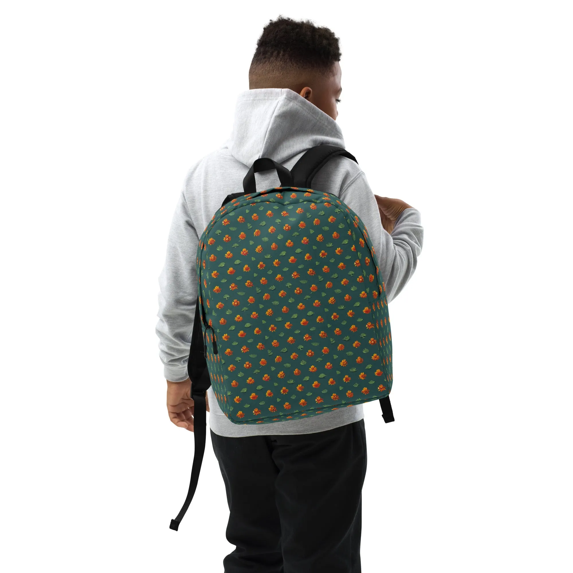 Foliage and Florals Minimalist Backpack