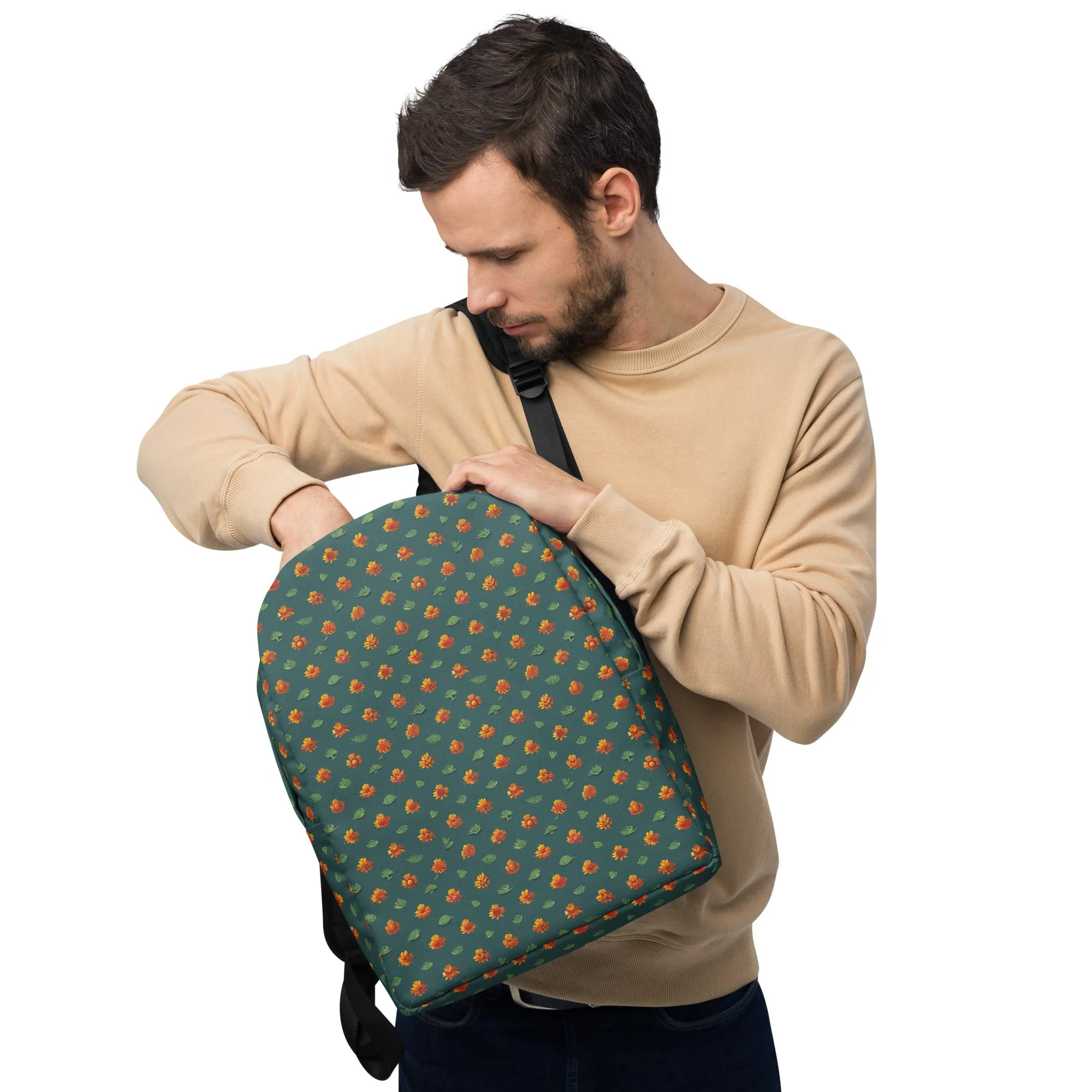 Foliage and Florals Minimalist Backpack