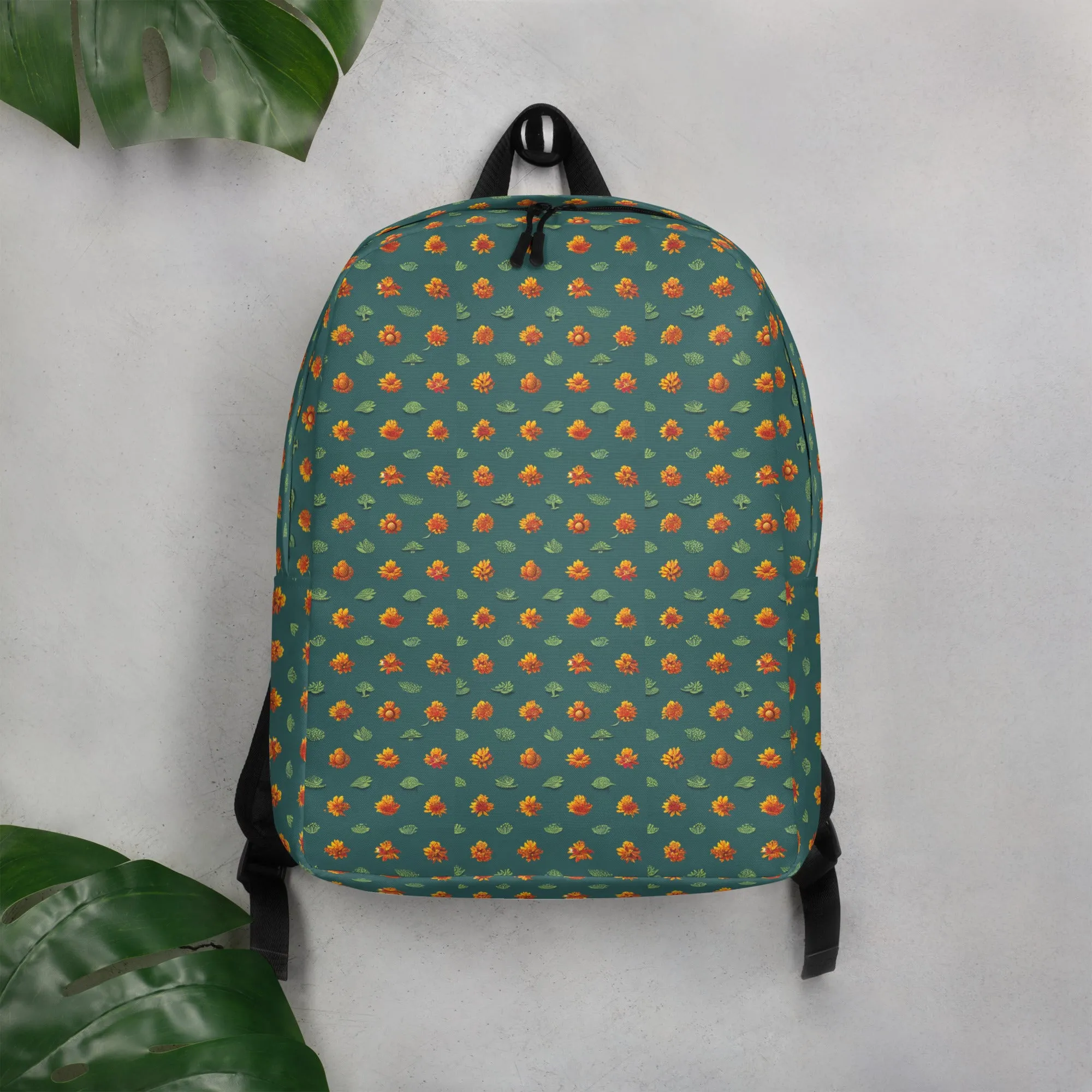 Foliage and Florals Minimalist Backpack