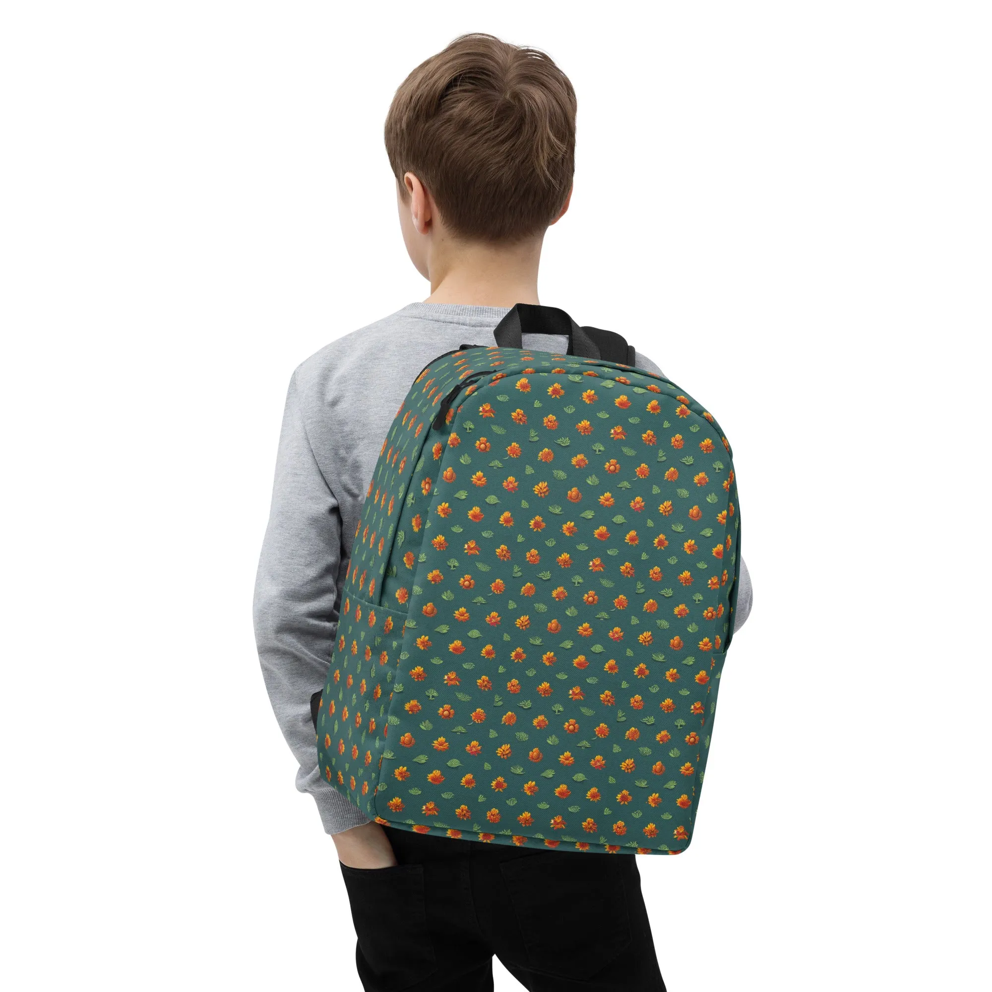 Foliage and Florals Minimalist Backpack