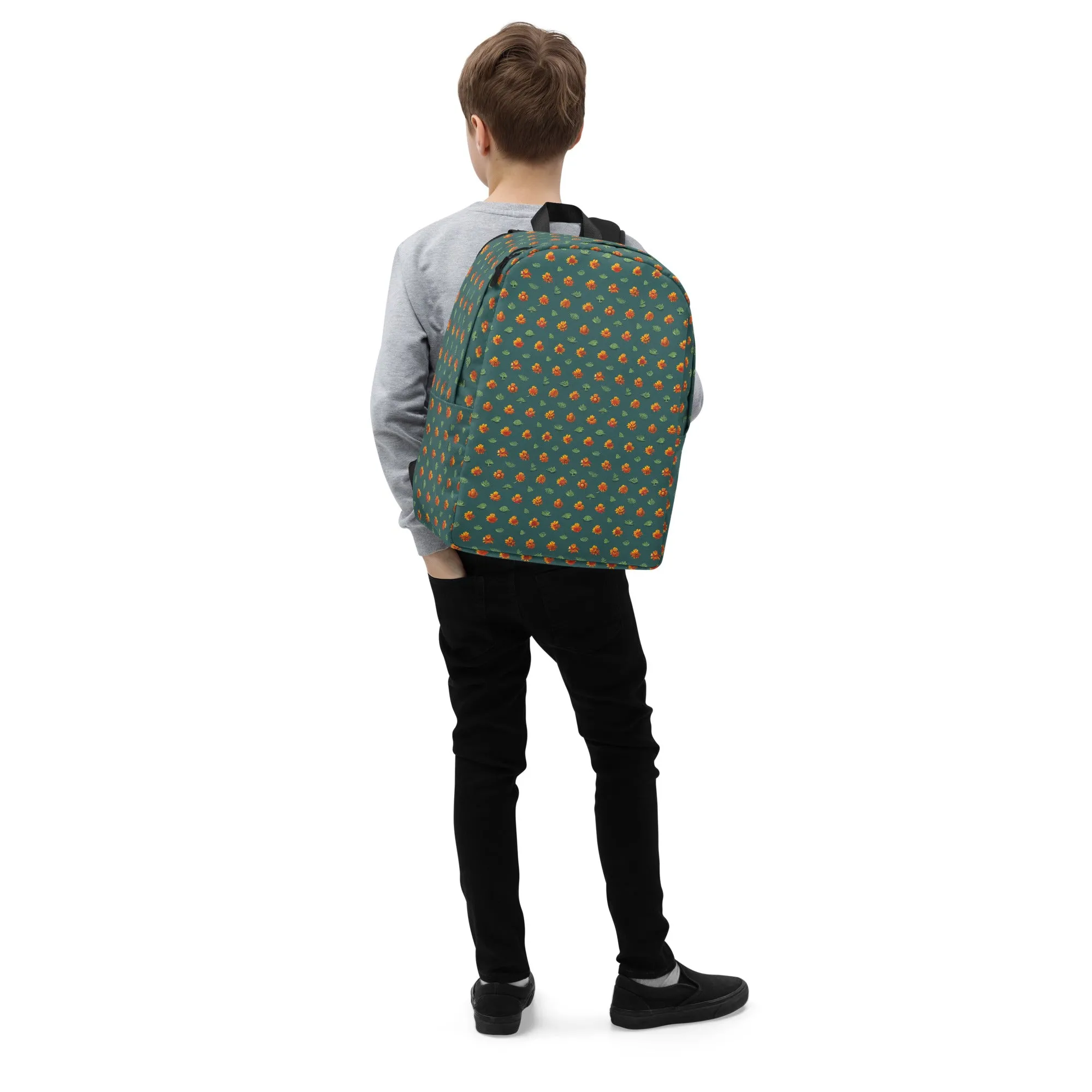 Foliage and Florals Minimalist Backpack