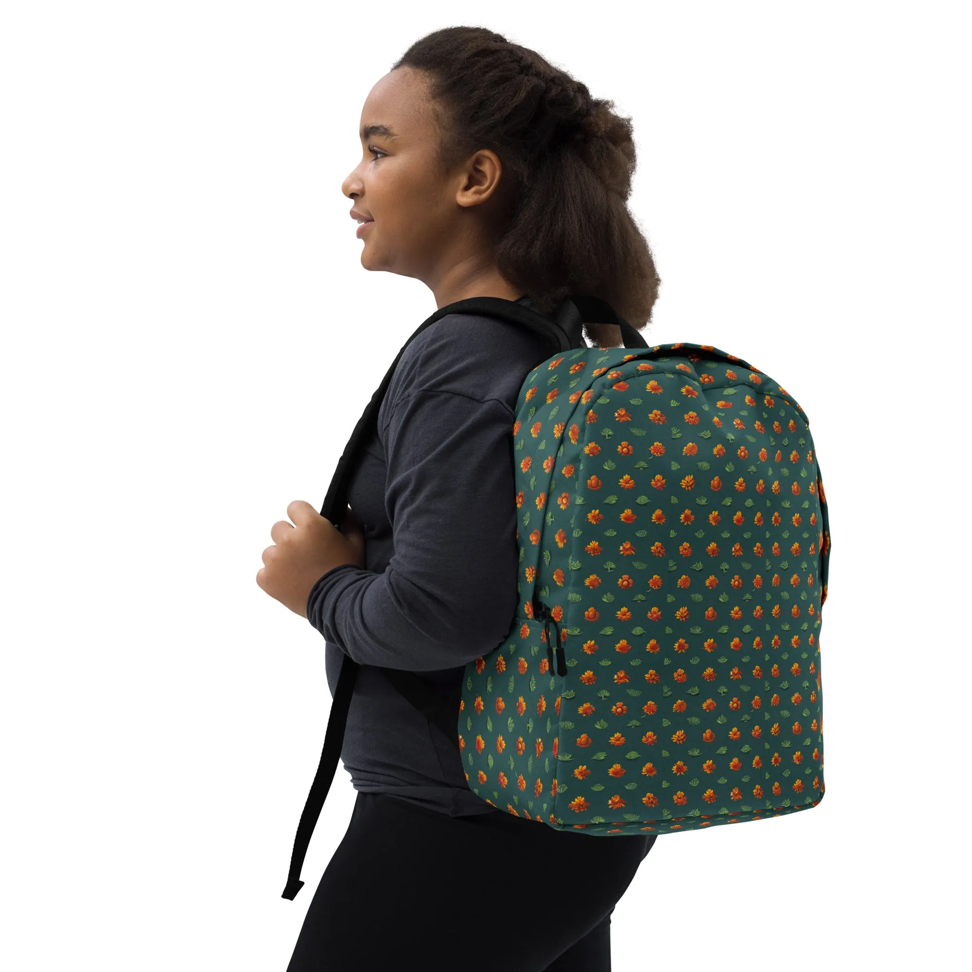 Foliage and Florals Minimalist Backpack