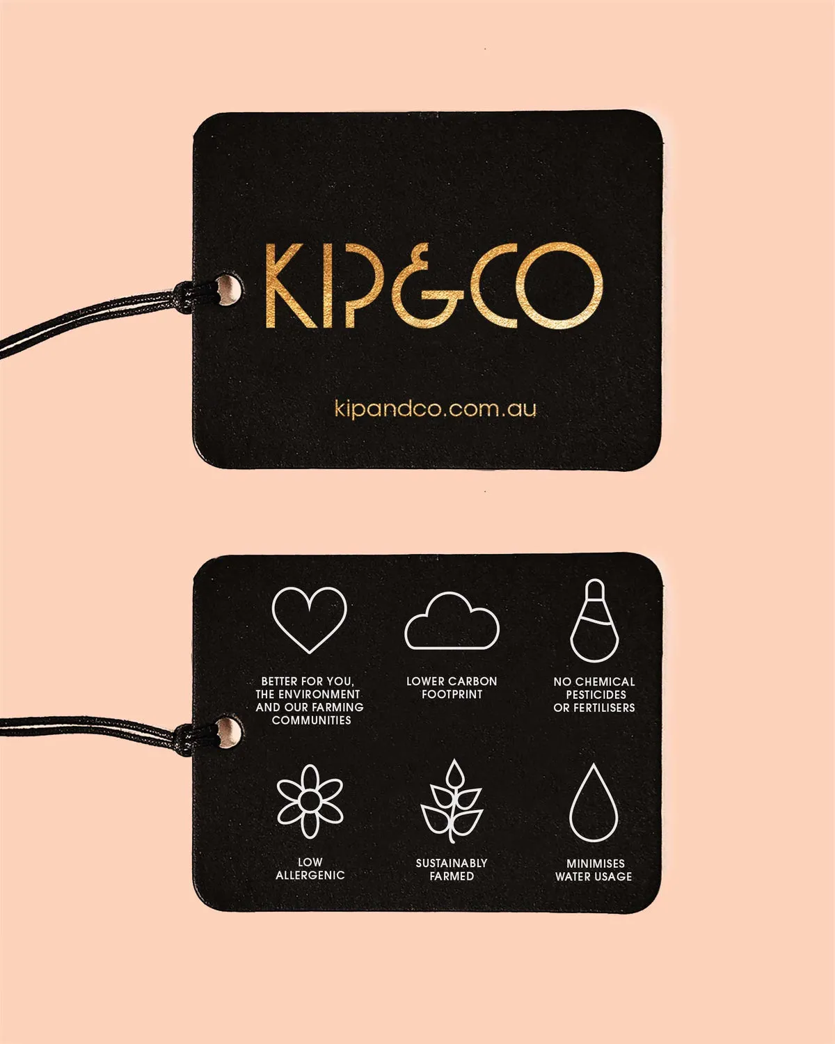 Frangipani Linen Apron - Kip&Co X Ken Done