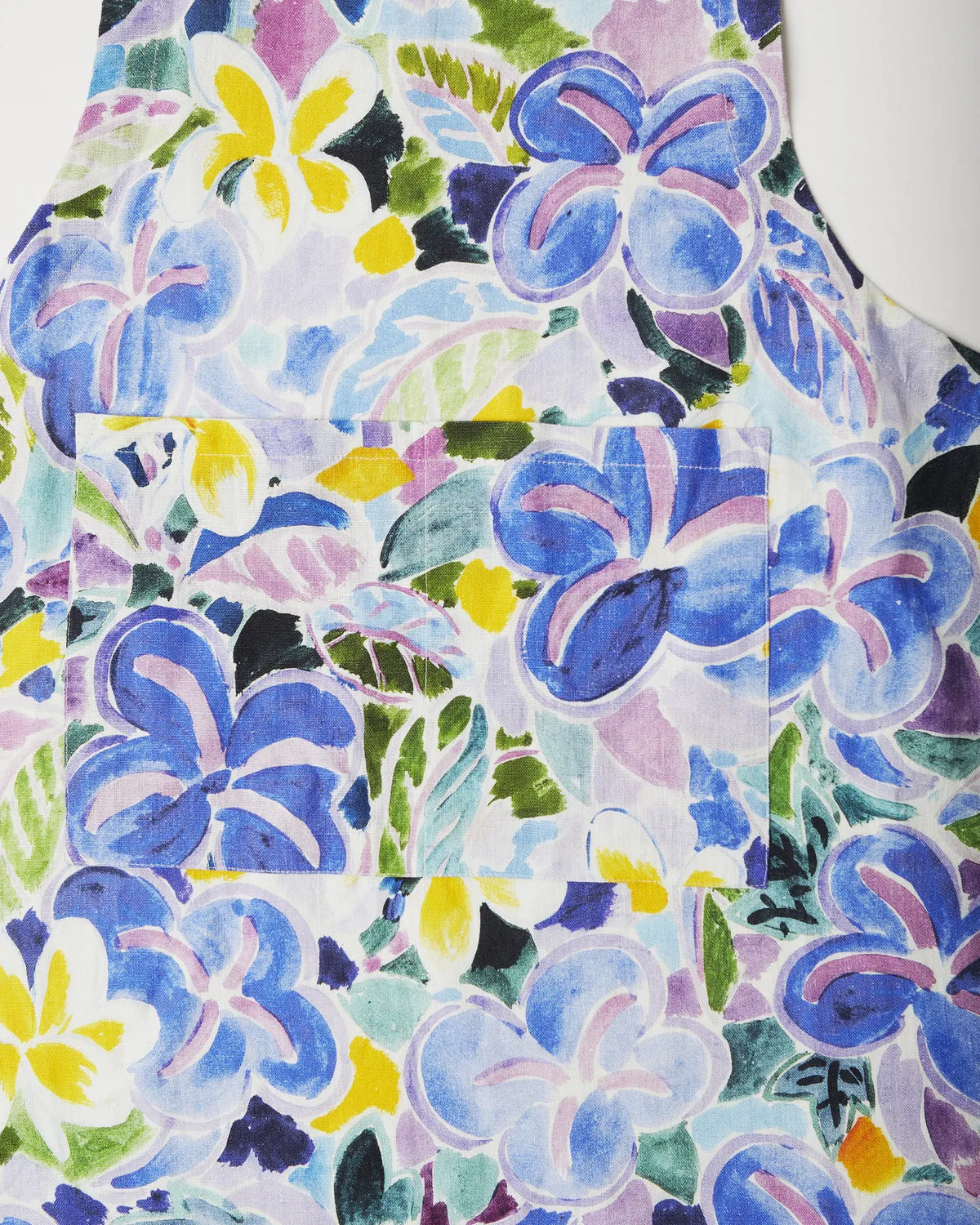 Frangipani Linen Apron - Kip&Co X Ken Done