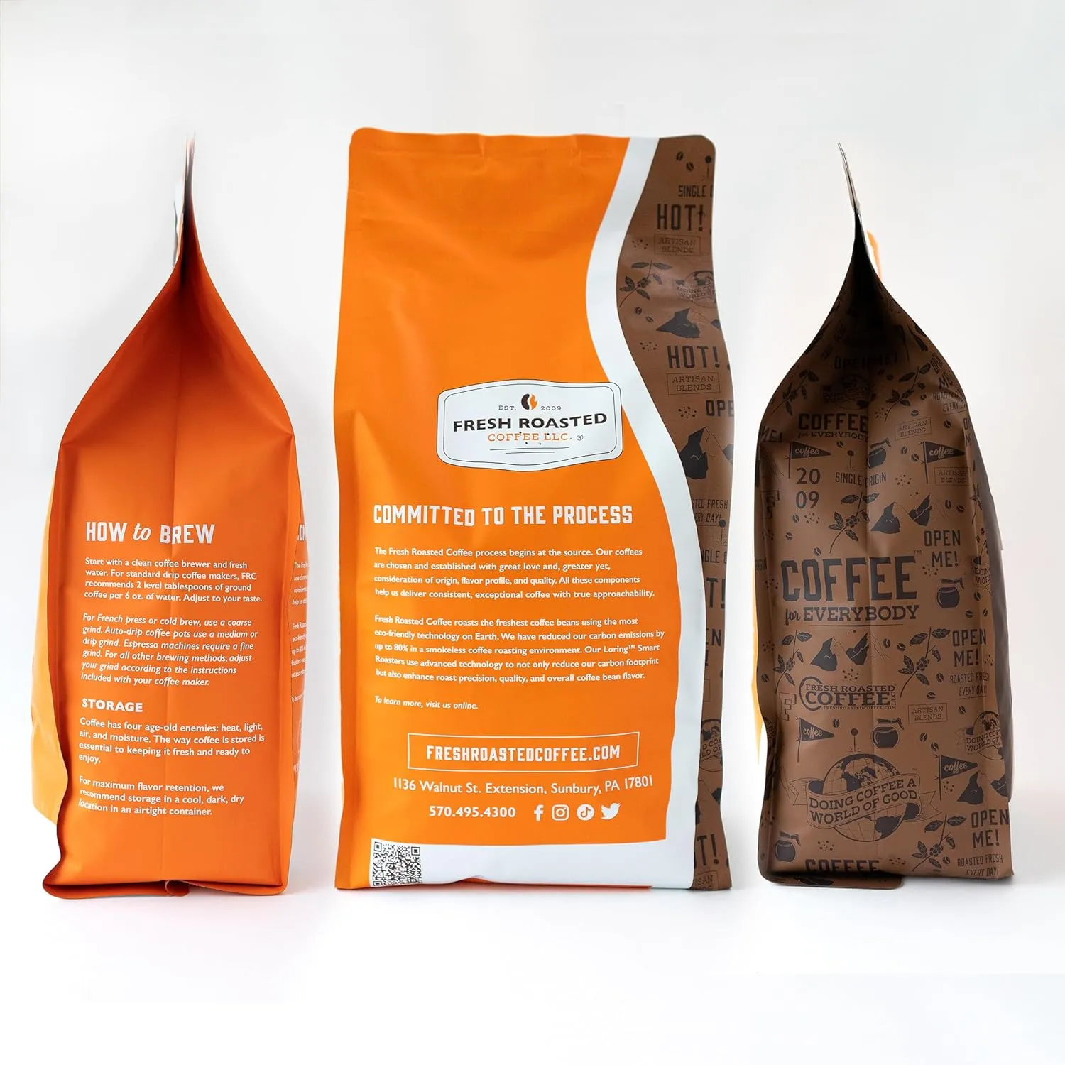 Fresh Roasted Coffee, Ethiopian Yirgacheffe Kochere, 5 lb (80 oz), Medium Roast, Kosher, Whole Bean