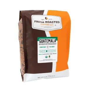 Fresh Roasted Coffee, Organic Guatemala | 5 lb (80 oz) | Single Origin | Medium Roast | Mold & Mycotoxin Tested, Kosher | Whole Bean
