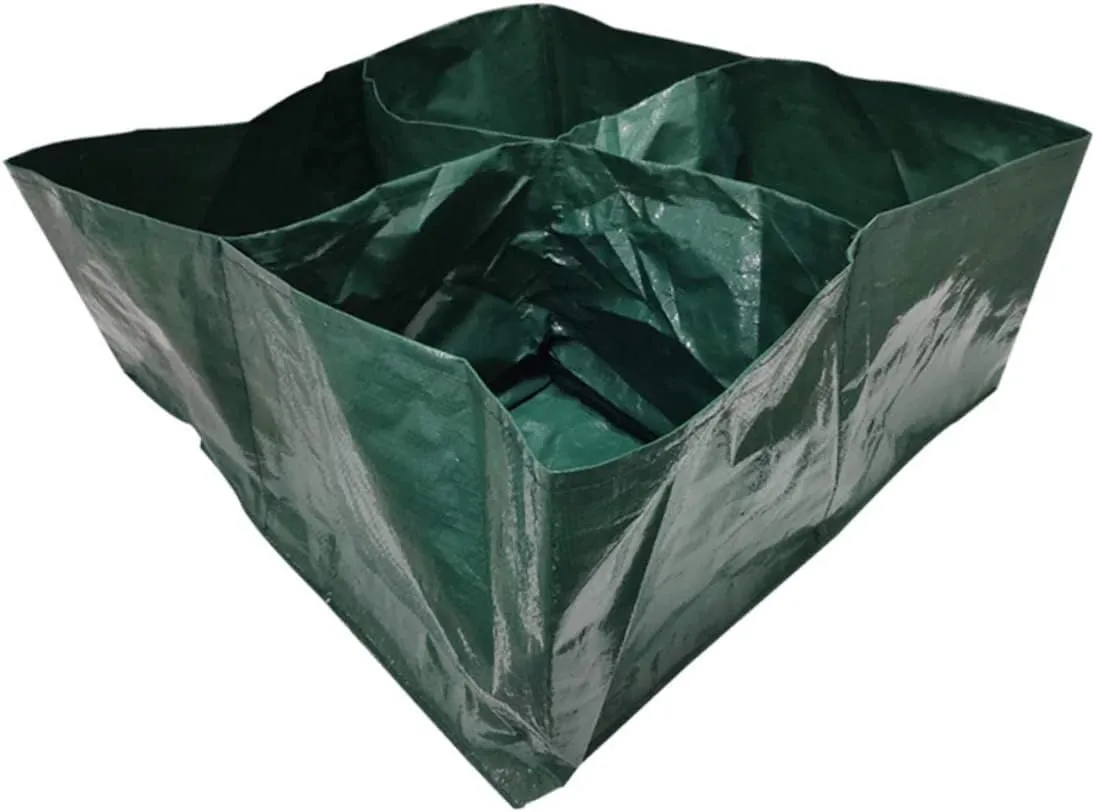 Garden Bags Square Foot Grid Raised Garden Bed Garden Grow Bags Vegetable Planting Bag Polypropylene