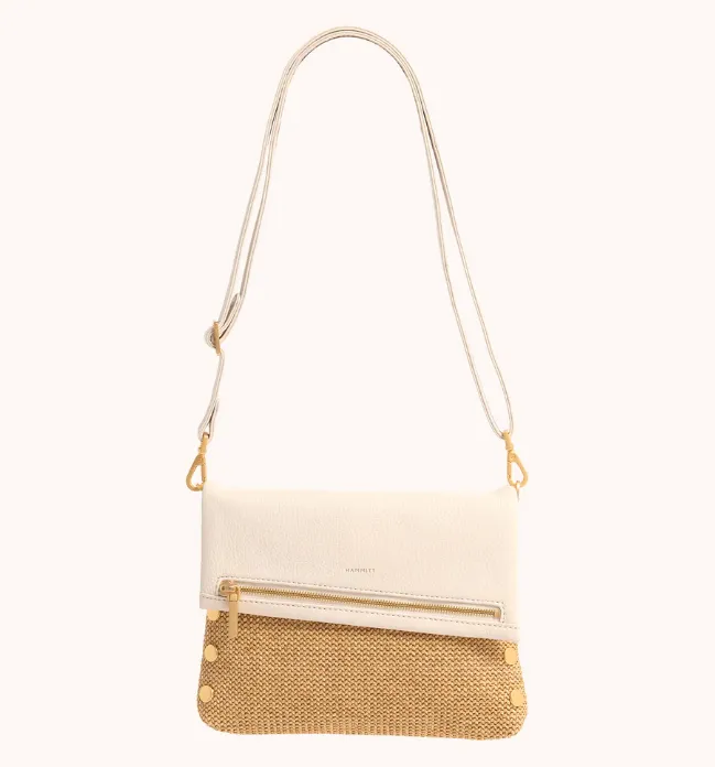 Hammitt VIP Medium in Calla Lily White Raffia