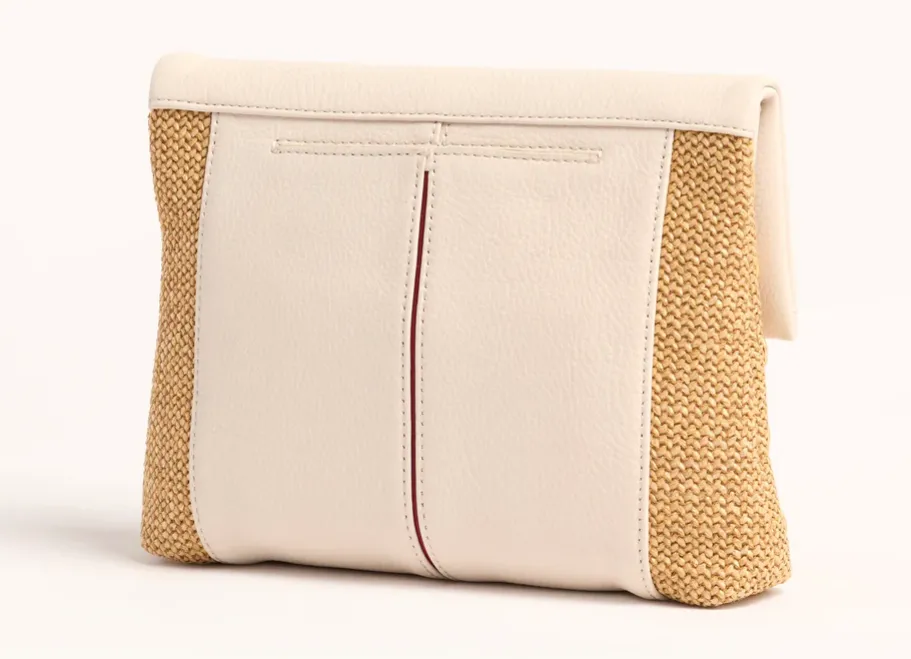 Hammitt VIP Medium in Calla Lily White Raffia