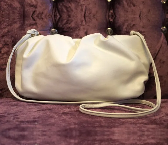 handbag bag underarm cloud Luxurious shoulder Super special fashion chain thick PU bag chain bag shoulder bag women women leather Exceptional value 2020