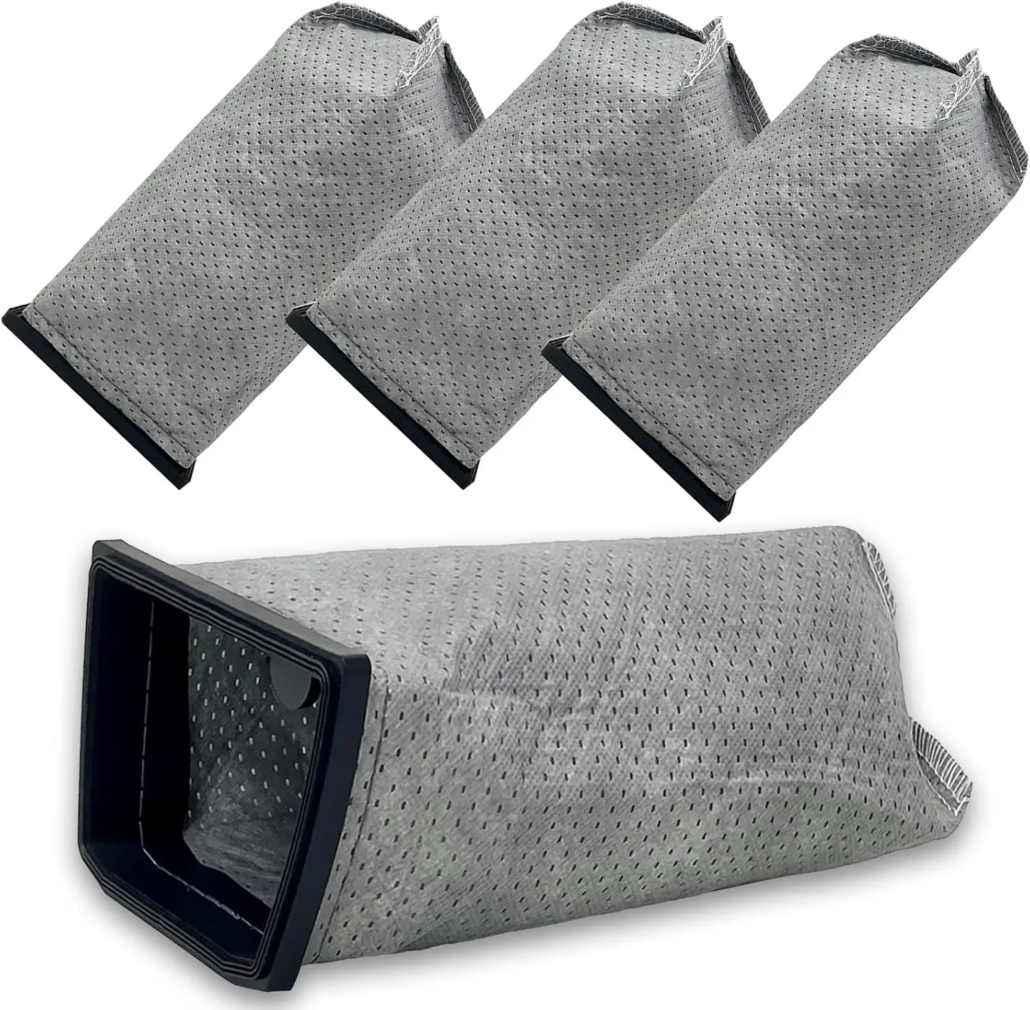 HEPA Cloth Bag Liner Replacement for Hoover Porta Power Swingette S1015 S1029 CH30000 Commercial Canister Vacuum Part # 43662023-4 Pack
