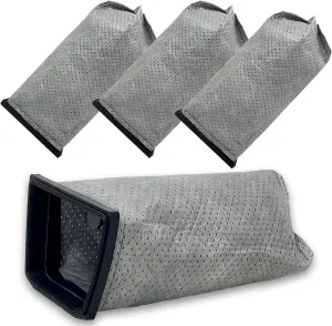 HEPA Cloth Bag Liner Replacement for Hoover Porta Power Swingette S1015 S1029 CH30000 Commercial Canister Vacuum Part # 43662023-4 Pack