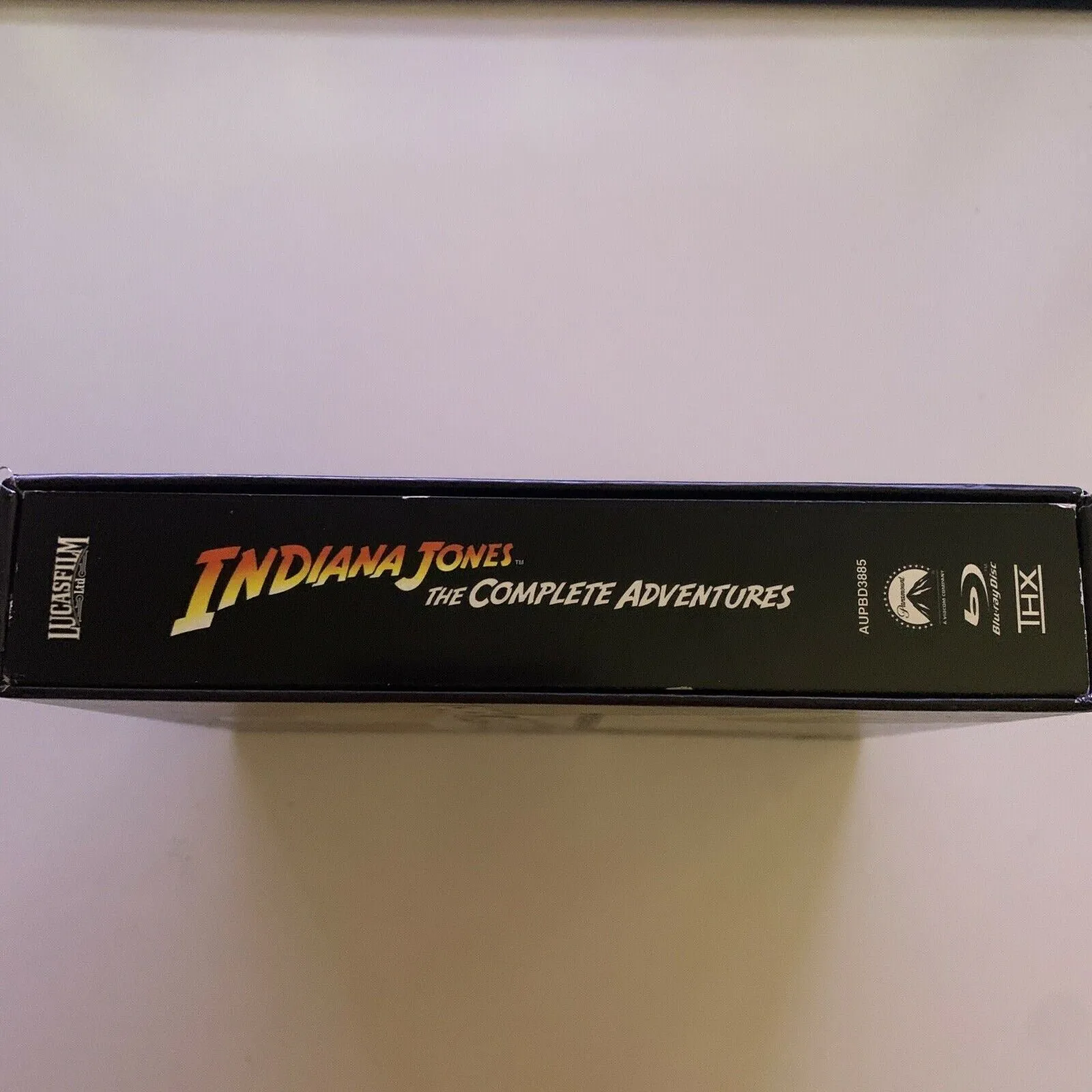 Indiana Jones - The Complete Adventures (Blu-ray, 2012, 5-Disc Set) w 35mm Film