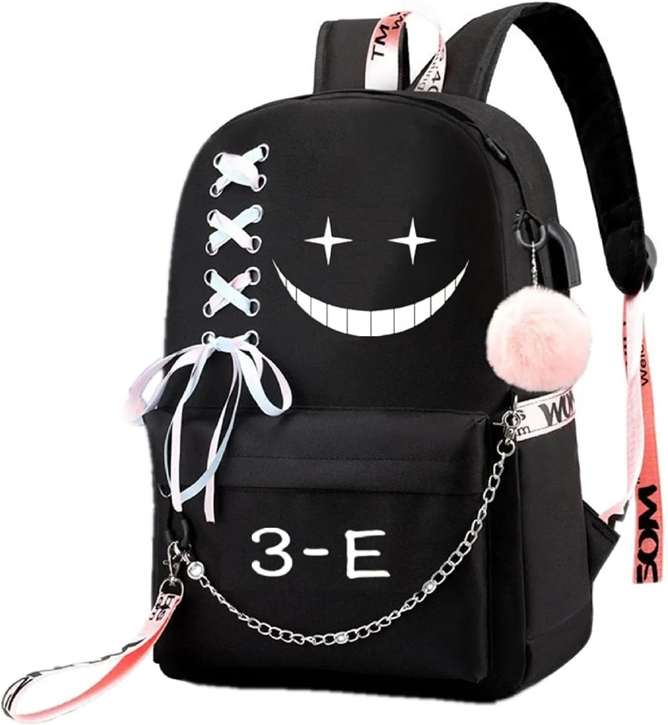 ISaikoy Anime Assassination Classroom Backpack Satchel Bookbag Daypack School Bag Shoulder Bag