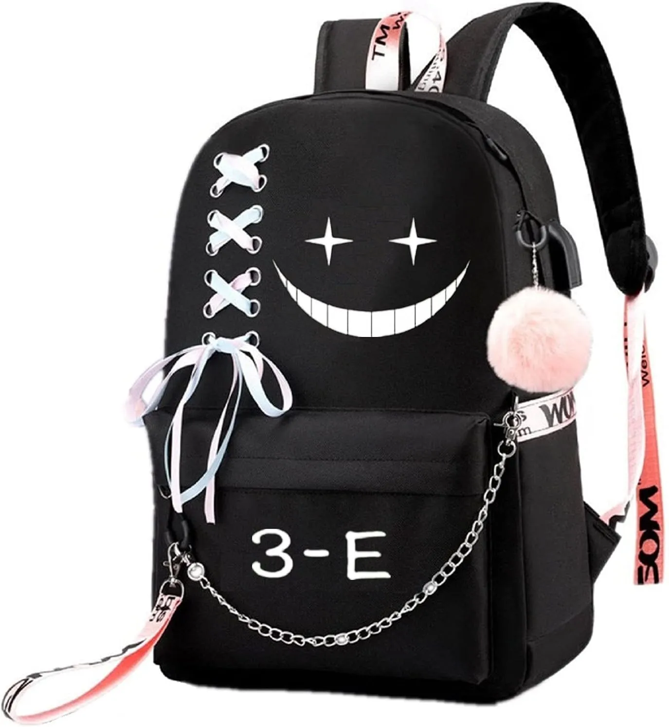 ISaikoy Anime Assassination Classroom Backpack Satchel Bookbag Daypack School Bag Shoulder Bag