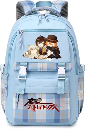 ISaikoy Anime Bungo Stray Dogs Backpack Student Daypack Bookbag Daypack School Bag 9
