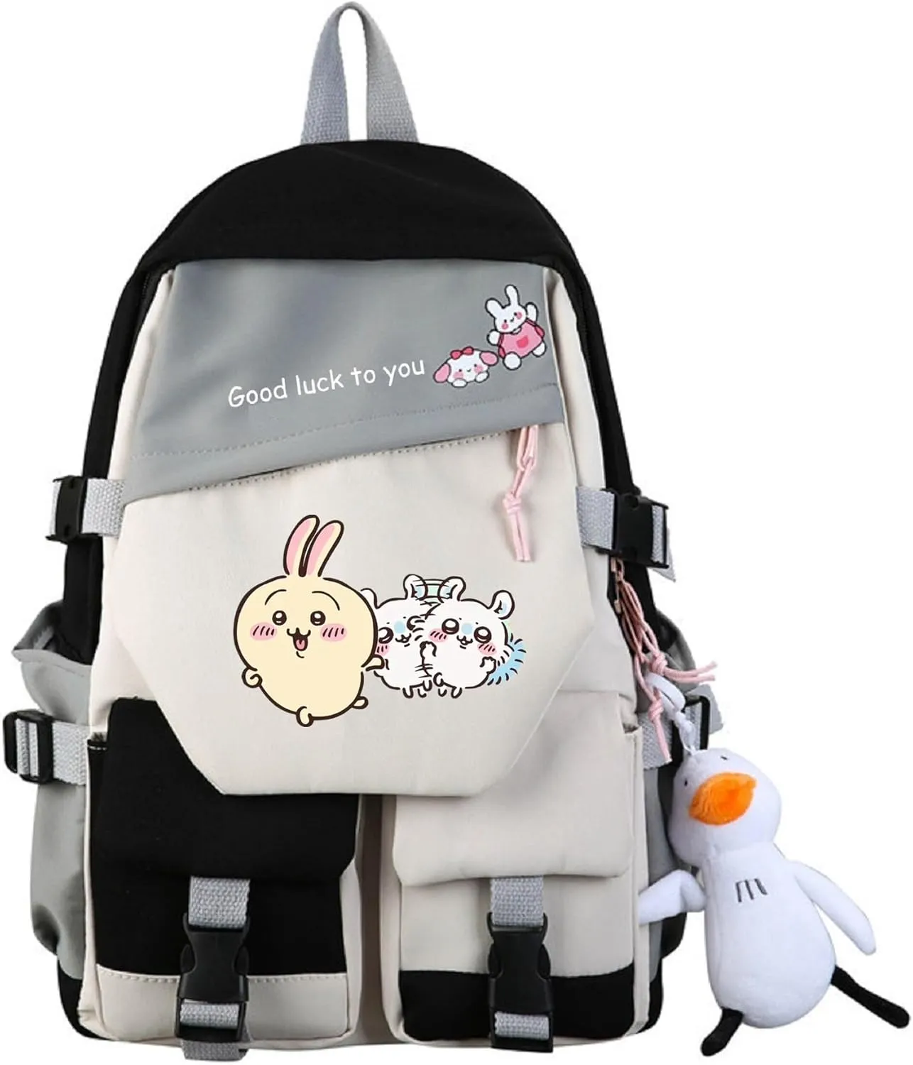 ISaikoy Anime Chiikawa Backpack Hachiware Bookbag Daypack Satchel School Bag Shoulder Bag 23