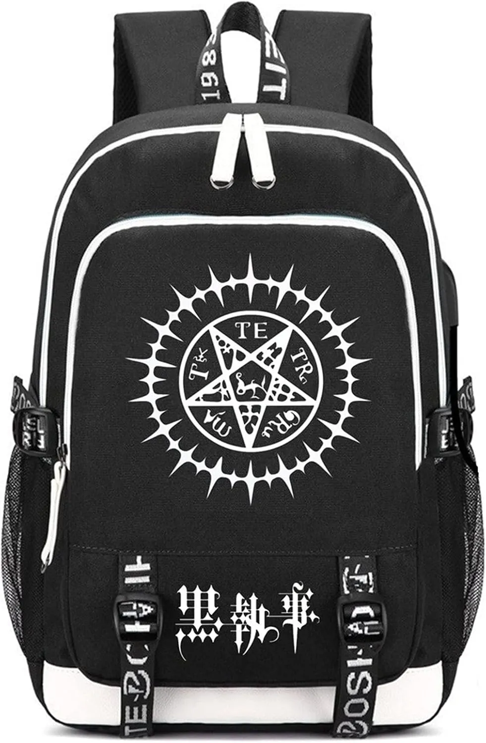ISaikoy Anime Ciel Phantomhive Backpack Sebastian Bookbag Daypack School Bag Shoulder Bag Style I9