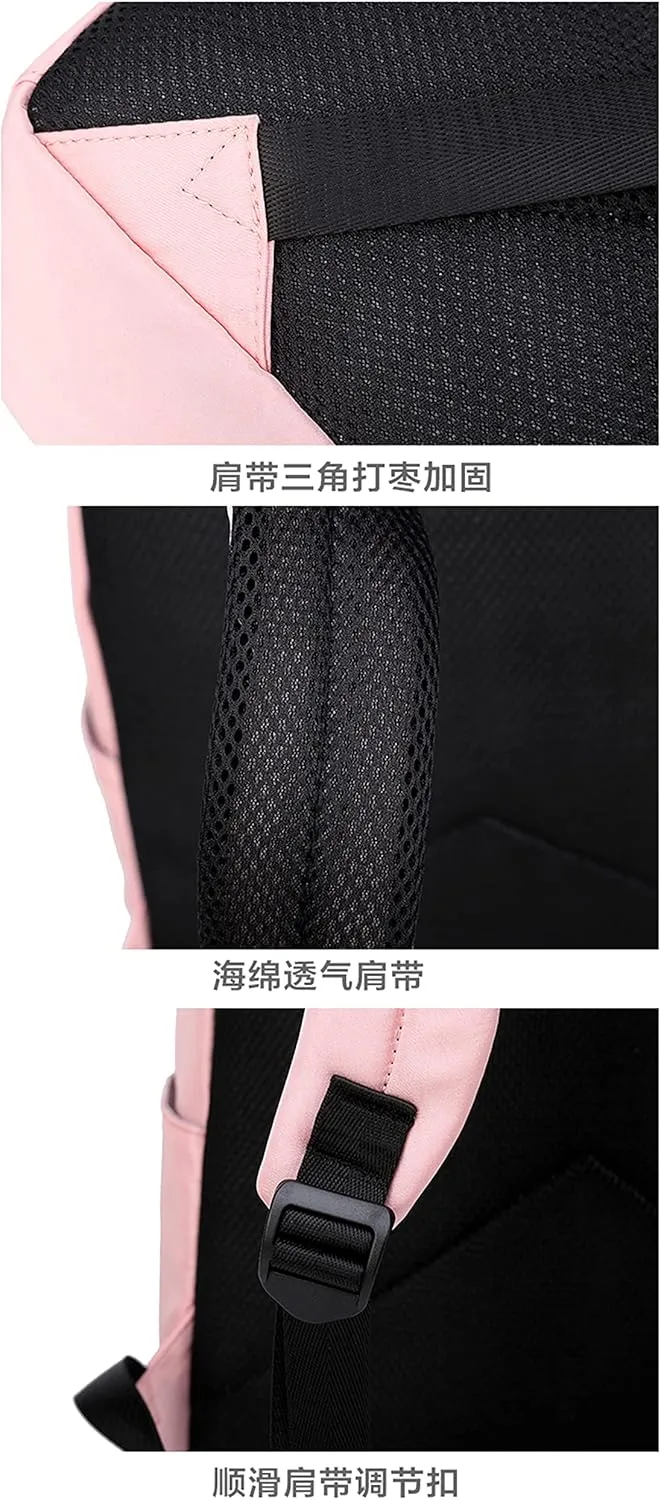ISaikoy Anime Kill la Kill Backpack Ryuko Matoi Shoulder Bag Bookbag Student School Bag Daypack Satchel D13
