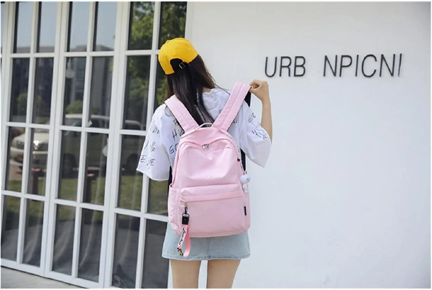ISaikoy Anime Komi can't communicate Backpack Shoulder Bag Bookbag Student School Bag Daypack Satchel J6
