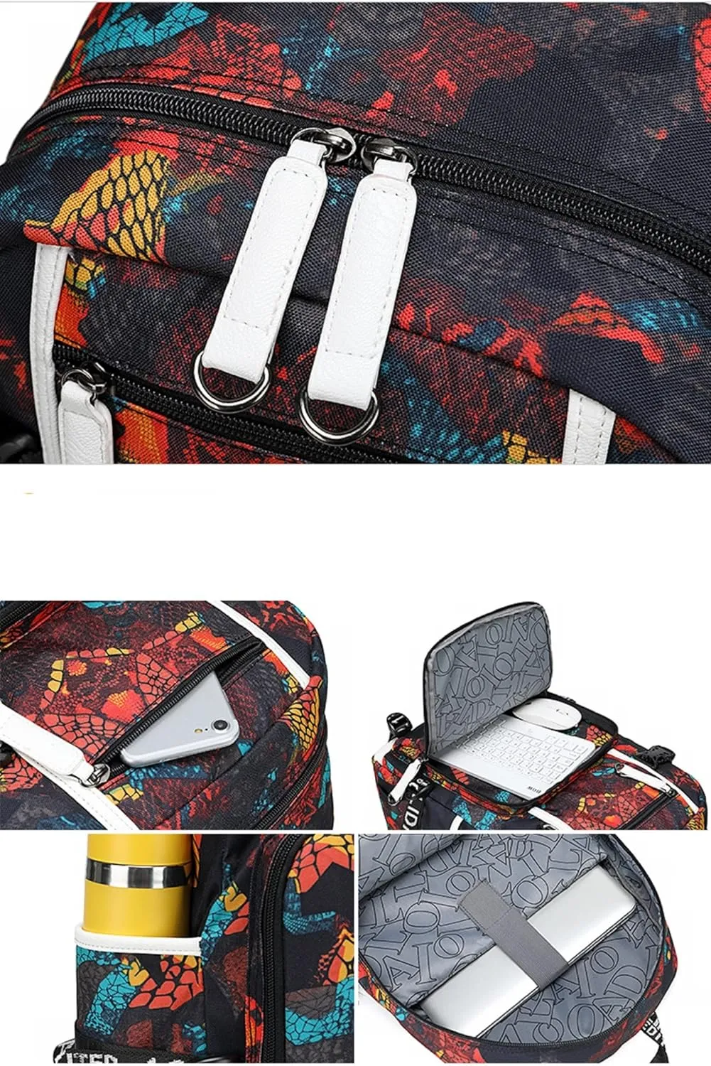 ISaikoy Anime Ouran High School Host Club Backpack Shoulder Bag Bookbag Student School Bag Daypack Satchel D13