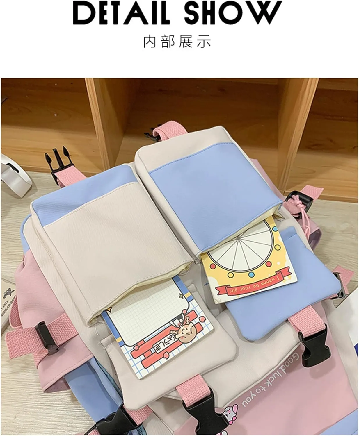 ISaikoy Anime Ouran High School Host Club Backpack Shoulder Bag Bookbag Student School Bag Daypack Satchel E11